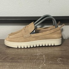 Vionic Uptown Women  s Slip-On Loafers Shoes Size 7 Beige