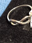 Sterling Silver 925 Infinity Ring Size 8 — photo 3