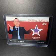 2011 Topps American Pie Relics Gilbert Gottfried Celebrity Worn Relic