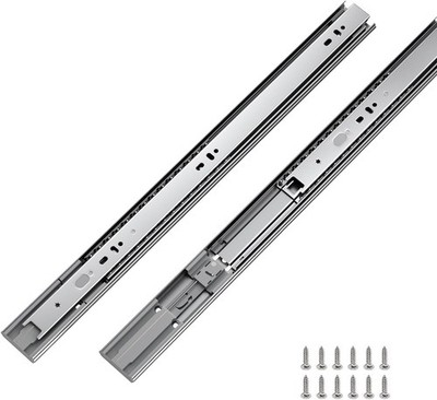 1 PAIR - Lontan Ball Bearing Drawer Slides 14 Inch Soft Close 100 LB Capacity