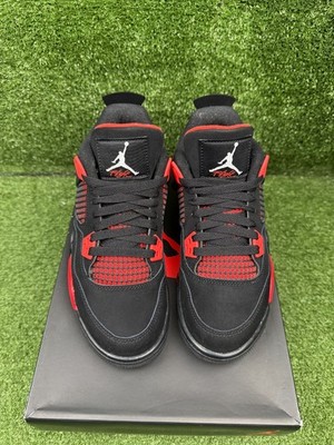 Size 5.5 (GS) - Jordan 4 Retro Low Red Thunder | eBay display picture 1