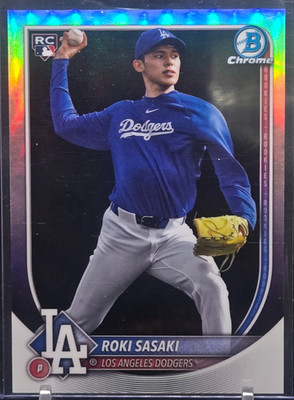 2025 Bowman Chrome Roki Sasaki SP Image Variation #12 LA Dodgers