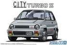 AOSHIMA The Model Car No.60 Honda AA City Turbo II 1985 1/24 Plastic Model Kit