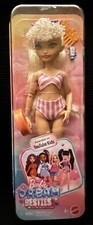Barbie Dream Besties Daisy Jean Doll Pink Hair Music Festival Accessories New