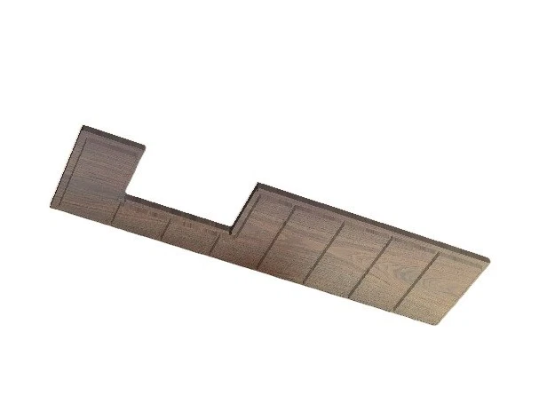 Chevrolet C10 1981-1987 carrocería cuadrada nogal panel puerta inserciones - envío gratuito Foto 2 de 3