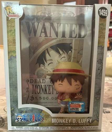 Funko Pop! One Piece Monkey D. Luffy Wanted Poster NYCC Shared Excl. Confirmed