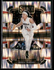 Aerial Powers 2024 Panini Select WNBA #70 Silver Flash Prizm Atlanta Dream