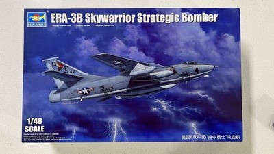 Trumpeter 1/48 US Navy Douglas ERA-3B Skywarrior Model Kit NIB 02873