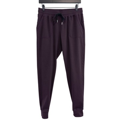 Zyia Active Jogger Pants Womens Medium Plum High Rise Peak Joggers Athleisure