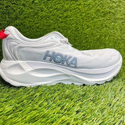 Hoka One One Gaviota 6 Womens Size 9.5 Cosmic Gray White Running Shoes Sneakers