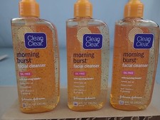 3x Clean Clear Morning Burst Facial Cleanser Beads Oil-Free OLD FORMULA