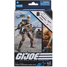G.I. Joe Classified Desert Commando Snake Eyes Action Figure