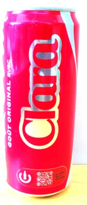 COCA COLA® CANETTE VIDE 330 ml FRANCE 2025 CLARA - Photo 1/2