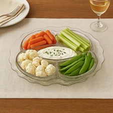 Vintage Cambridge Glass Mt. Vernon 5-Part Relish Dish