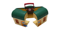 Playmobil&reg; 1.2.3 123 Eisenbahn TRAIN Zug Bahnhof Koffer Bahnsteig Lokschuppen Sc