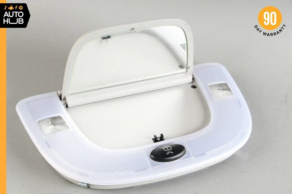 00-06 梅赛德斯 W220 S430 S500 左右后圆顶灯镜 2 件套原始设备制造商 — 第 3/4 张图片