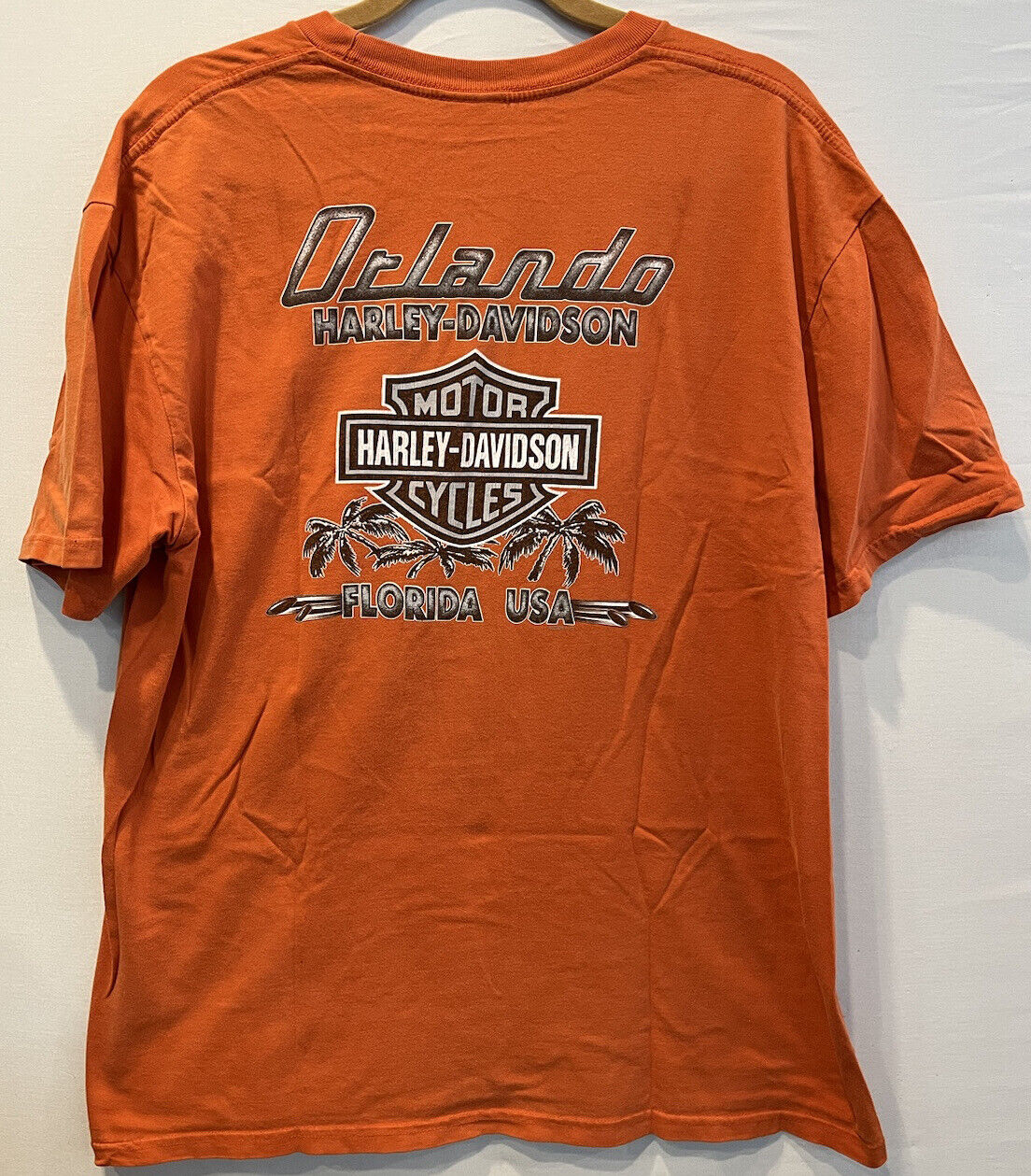 Harley Davidson Shirt Orlando Florida XL - image 2