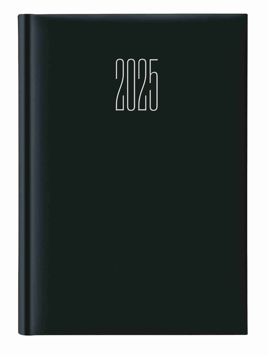 Agenda Giornaliera 2025 A5 15x21 Cm - Copertina Gommatata Blu, Sabato E Domenica Separati - Foto 11