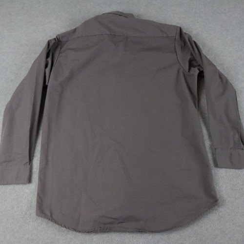 Propper Shirt Mens Medium Ripstop Utility Flap Pocket Button Up Work Uniform - Picture 3 of 5