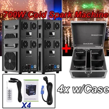 U`King Cold Spark Machine 700W Stage Effect DMX Firework DJ Wedding Halloween