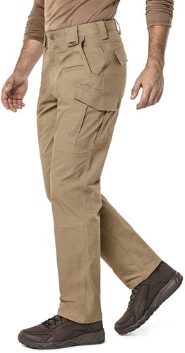 CQR Men's Flex Stretch Tactical Pants 