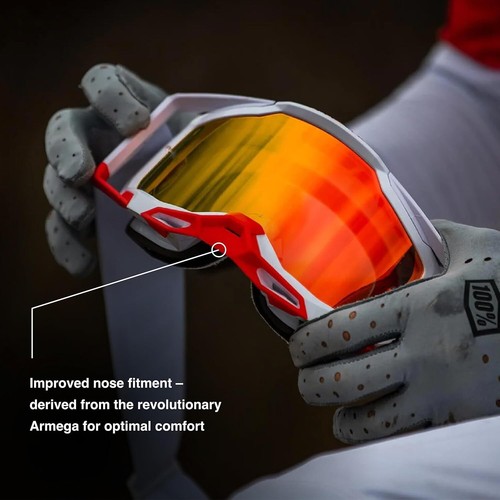 100% Accuri 2 Goggles - Eyewear for Motocross & Mountain Biking - Goggles for Di - Picture 5 of 7