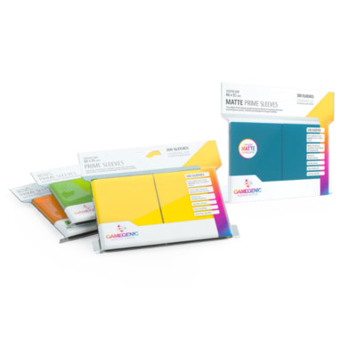 Gamegenic Prime Sleeves (100) - Standardgröße - matte Optionen verfügbar