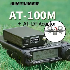 ANTUNER AT100M 1.8mhz-30mhz 100W Antenna Tuner with AT-DP Adaptor Board