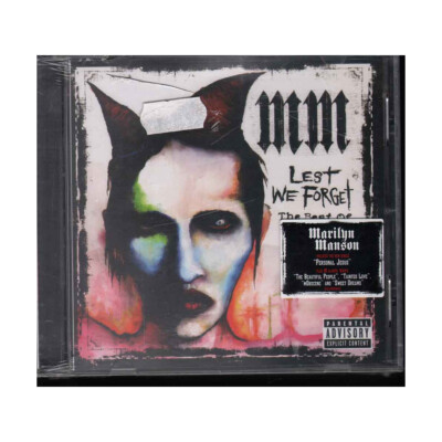 Marilyn Manson CD Lest We Forget - The Best Of / Interscope Sigillato