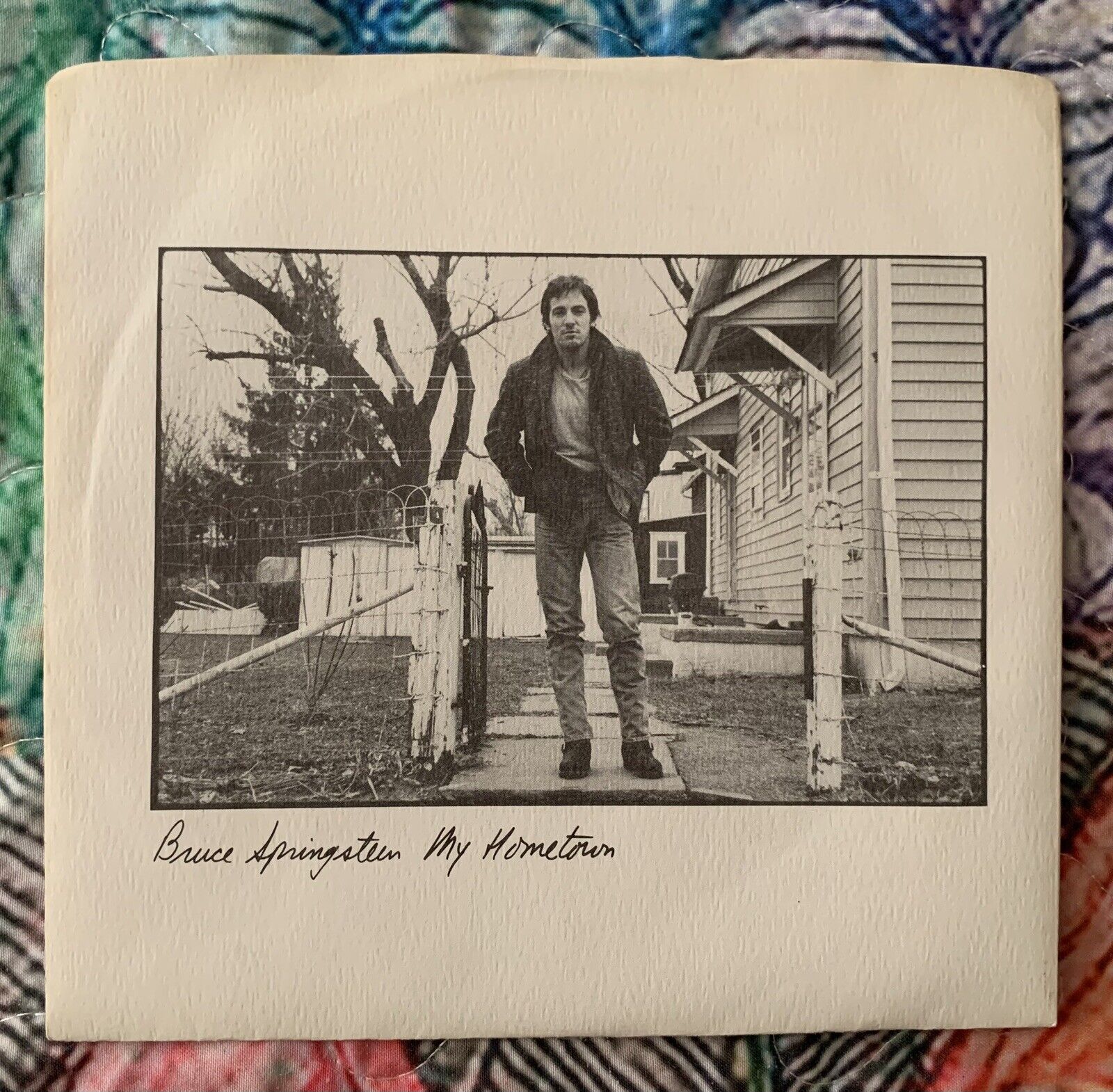 Bruce Springsteen-My Hometown-1985 Columbia 38-05728 45 rpm