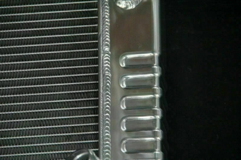 KKS RADIADOR DE ALUMINIO 3 FILAS PARA 1973-1976 1974 75 CHEVROLET CORVETTE 5.7 7.4 V8 Foto 3 de 4