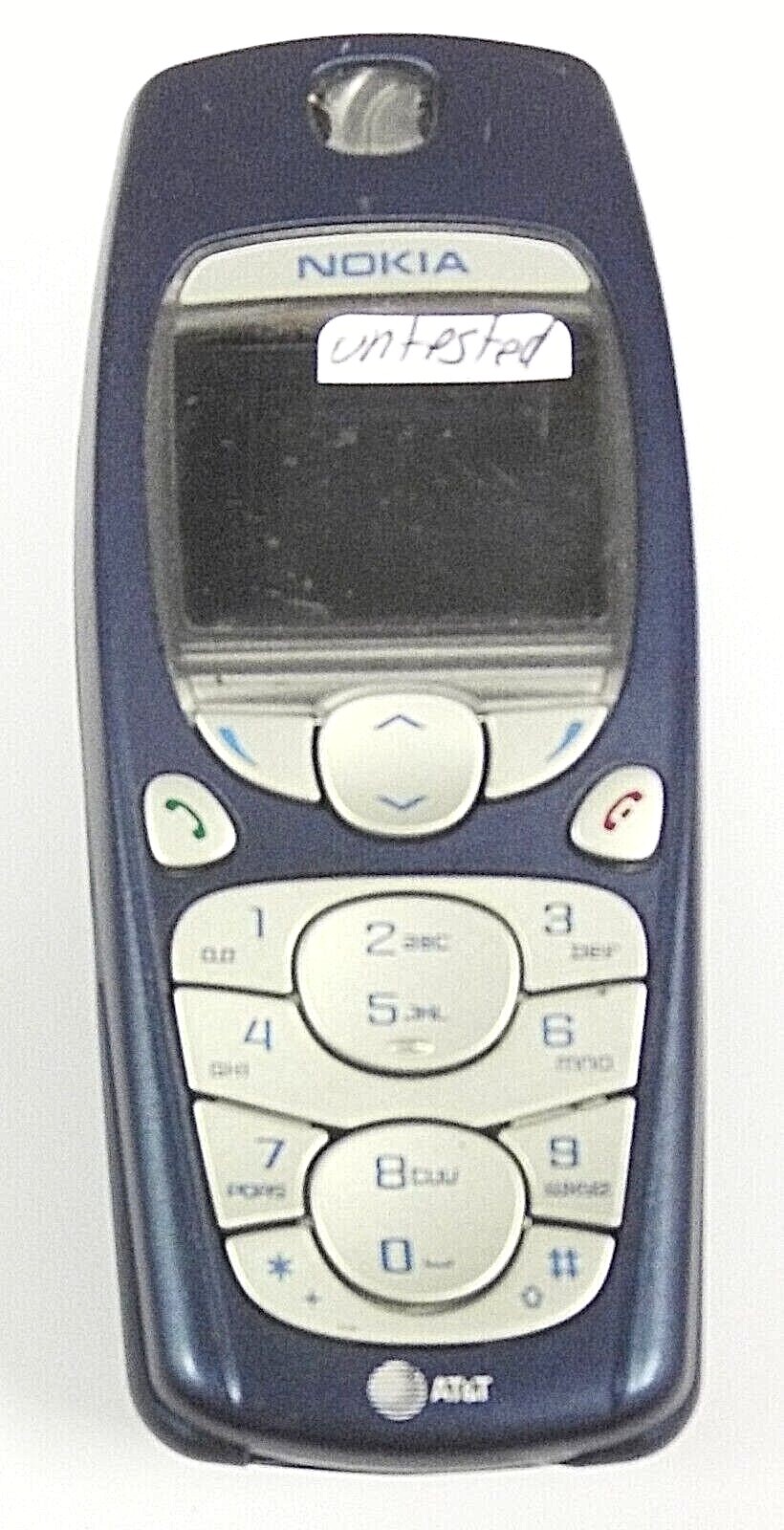 Nokia 3595 Blue and Gold ( AT&T ) Cellular Candybar Phone eBay