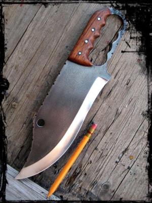 BEAUTIFUL CUSTOM HANDMADE 16 INCHES LONG IN HIGH CARBON STEEL HUNTING DAGEER 