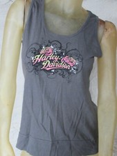 Grey Harley Davidson Tank Size L