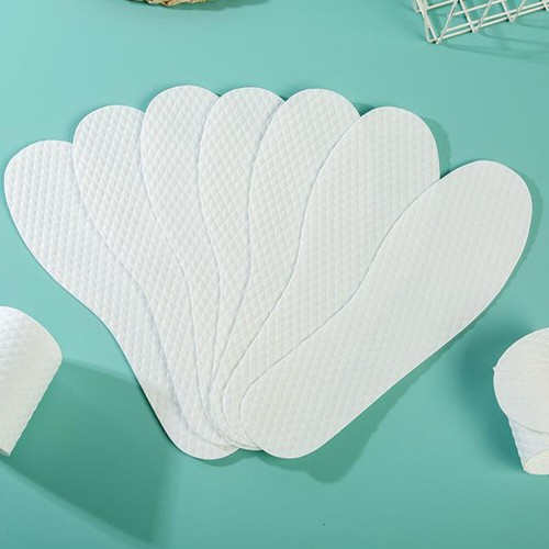 10 Pares e Plantilla Transpirable Zapato de Viaje Suelas Internas Inserciones Delgadas - Imagen 4 de 12