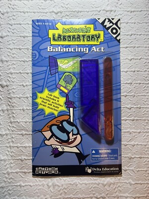 2003 Dexters Laboratory Balancing Act  Booklet/Cartoon Network