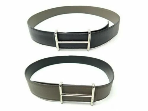 Ceintures HERMÈS en cuir pour homme