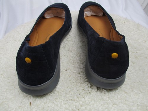 Women’s Freedom Blue Croc Suede Dance Shoes Samuel Hubbard. FREE SHIPPING! - Picture 5 of 11