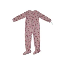 Carters Fleece Footed Pajama Blanket Sleeper Size 6 7 8 10 12 14 Cherries Fruit