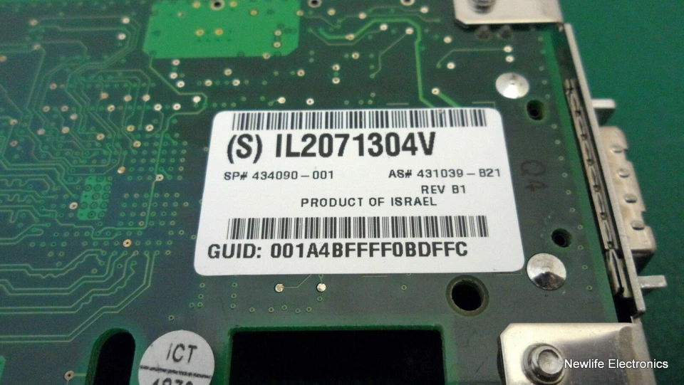 HP 434090-001 InfiniBand PCIe x8 DDR Single-port HCA 431039-B21 - Image 4 of 4