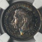 1941 Canada Twenty Five Cents 25C NGC MS64 - *Spectacular Rainbow Patina* *Wow* — photo 7