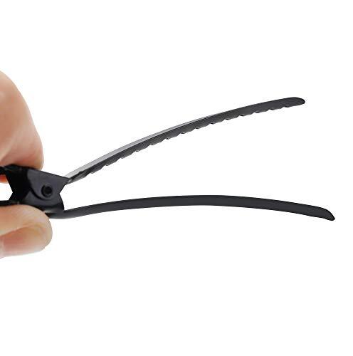 12Pcs/set 3.7 Inches Metal Hair Clips for Styling and Sectioning,Dividing Black - Picture 5 of 5