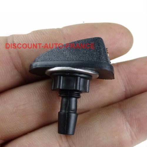 2pcs Gicleur Lave Glace Tuyau Lave Glace Voiture Kit de Buse de Pulvérisation de