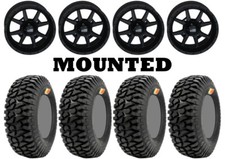 Kit 4 GMZ Ivan IRONMAN Stewart 32x9.5-14 on 556 Stealth Matte Black TER