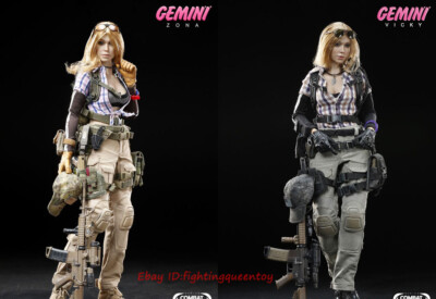 DAMTOYS 1/6　コンバットガール　ジェミニ　ヴィッキー 1/6 コンバット・ガール シリーズ ジェミニ ヴィッキー[DAMTOYS]【送料