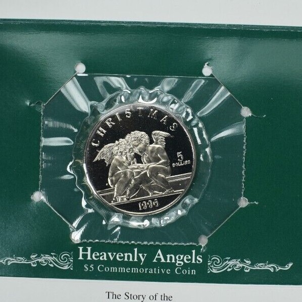 1996 Marshall Islands $5 Christmas Heavenly Angel Coin | eBay