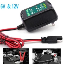 6V 12V 6 Volt 12 Volt SLA Battery Charger Switchable Sealed Lead Acid NEW