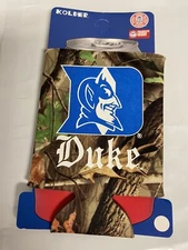 Duke Blue Devils  NCAA Kolder Camo Can Collapsible Koozie Comes In Set Of 4