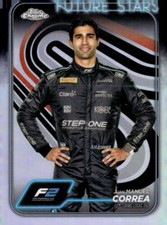 JUAN MANUEL CORREA 2024 Topps Chrome Formula 1 Refractor #34 F2 Future ID:125420