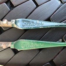 Fletcher Glass Cutter Set 2 with Plastic Case Vintage one is No 2